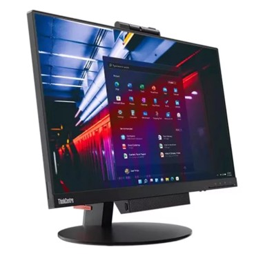 LENOVO AiO računalo TiO 24 Gen3, 24", 1920 x 1080, Intel Core i3 8100, 8 GB RAM, 256 GB SSD, Windows 11 Pro, crna (obnovljen)